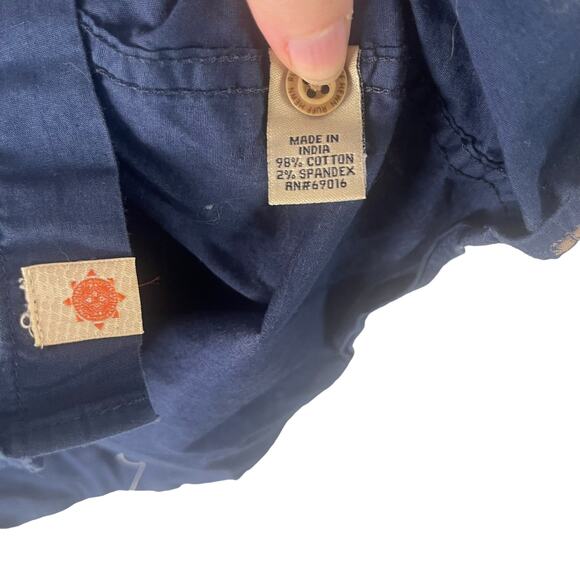 Ruff Hewn Men's Size XXL Hunting Dog Blue Short Sleeve Button Up Shirt - Picture 5 of 9